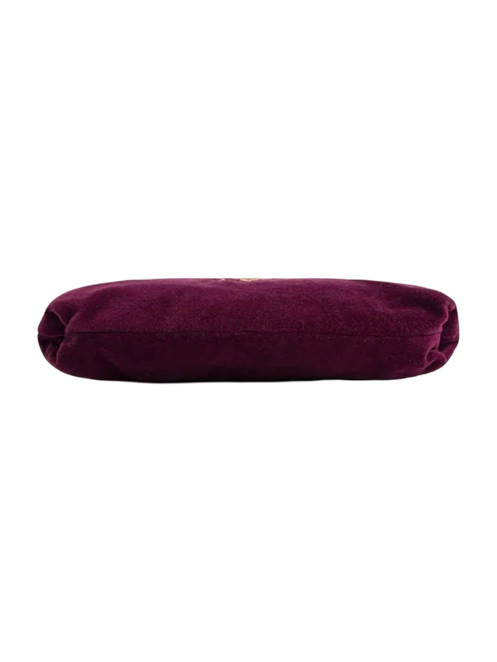 NWT Elizabeth Scarlett Honey Bee Embroidered Mini Pouch Bag in Plum Velvet - Picture 6 of 15